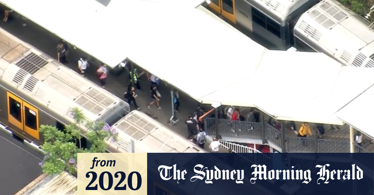 Video Sydney train delays